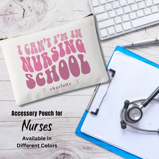 Pochette À Accessoires Cadeau de graduation de l'infirmière inscrite Cute (Créateur téléchargé)