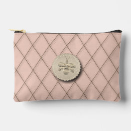 Pochette À Accessoires Cadeau de jolie abeille dorée