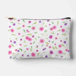 Pochette À Accessoires Cadeau de poche d'accessoires en aquarelle florale