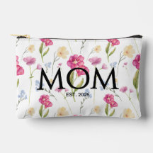 Cadeau Fleur Sauvage Nouvelle Maman Maman Établie