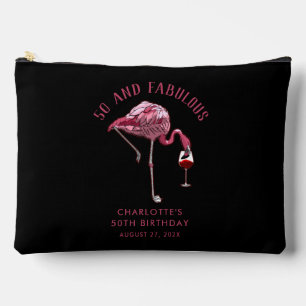 Pochette À Accessoires Cadeau personnalisé 50e anniversaire 50 ans et fab