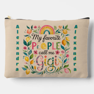 Pochette À Accessoires ❤️ Cadeaux GIGI personnalisés Fête des mères Anniv