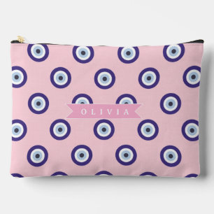 Pochette À Accessoires Cadeaux Personnalisés avec Motif d'Oeil Maléfique 