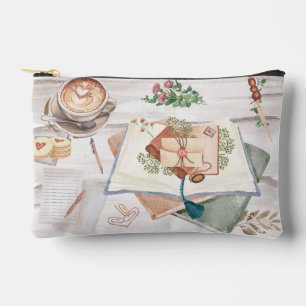 Pochette À Accessoires Café et Journalisation
