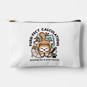 Pochette À Accessoires Calculs Parfaits – Création de Chat de Maths Drôle