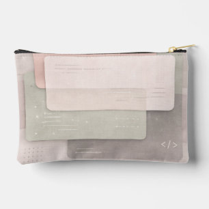 Pochette À Accessoires Calques pastel doux art IA