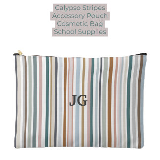 Pochette À Accessoires Calypso Gratuit Coloré Turquoise rose gris Tan ble