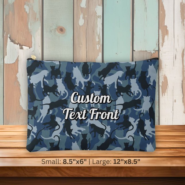 Pochette À Accessoires Camouflage de la Marine des Chats (Créateur téléchargé)