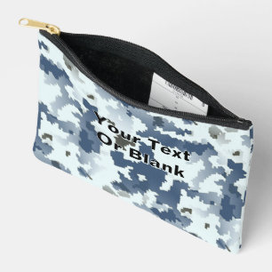 Pochette À Accessoires Camouflage d'hiver fractal