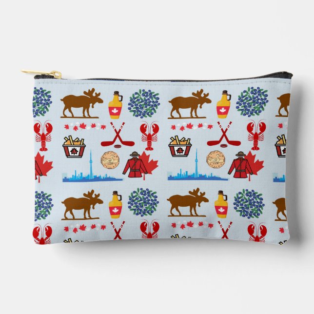 Pochette À Accessoires  Canada Amusant (Recto)