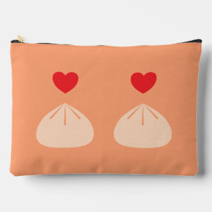 Pochette À Accessoires Cantaloupe d'Amour Dumpling Grand Pouch