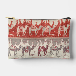 Pochette À Accessoires Caravane de chameaux du désert Art