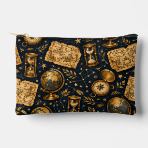 Pochette À Accessoires Carte céleste vintage et motif d'astronomie