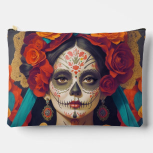 Pochette À Accessoires Catrina Day Of Dead Large Accessory Pouch