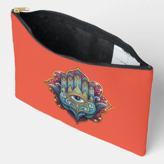 Pochette À Accessoires Celestial Hamsa 