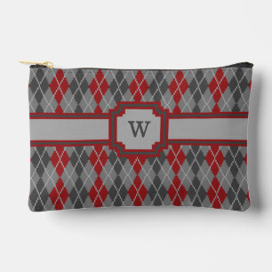 Pochette À Accessoires Cendres et Braises Argyle