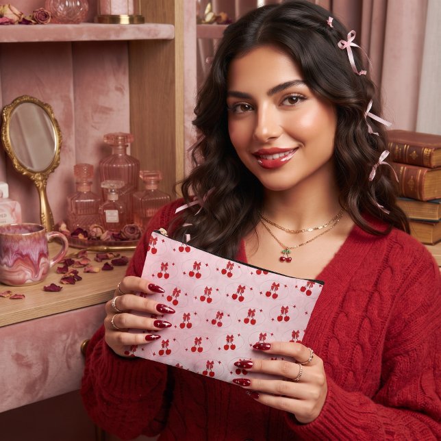 Pochette À Accessoires Cerise (Créateur téléchargé)
