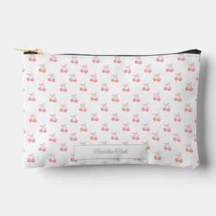 Pochette À Accessoires Cerises Personnalisées Tendance Mignonnes