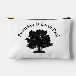 Pochette À Accessoires Chaque jour est le jour de la Terre Design
