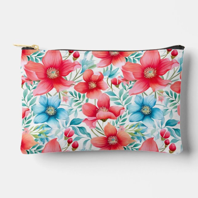 Pochette À Accessoires Charming Bouquet Ranya Motif-65292 (Recto)