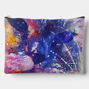 Pochette À Accessoires Chat Abstrait cosmique Dreamscape