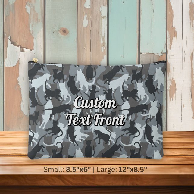 Pochette À Accessoires Chats Camouflage urbain (Créateur téléchargé)