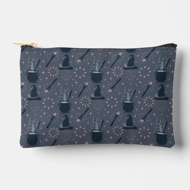 Pochette À Accessoires Chaudière magique d'Halloween ensorcelante (Recto)