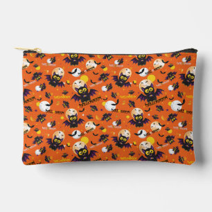 Pochette À Accessoires Chauve-souris vampire volante Halloween pleine lun