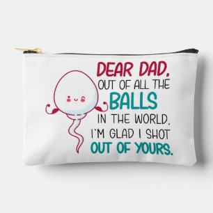 Pochette À Accessoires Cher papa, de toutes les balles dans le monde