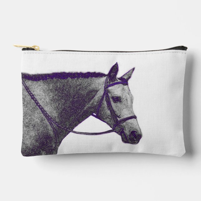 Pochette À Accessoires Cheval anglais (Recto)