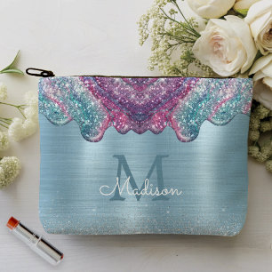Pochette À Accessoires Chic bleu pourpre gouttes gouttes goutte goutte à