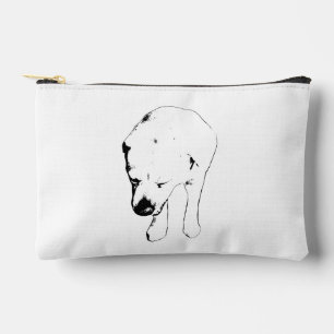 Pochette À Accessoires Chic Labrador Lines, Winter polonais