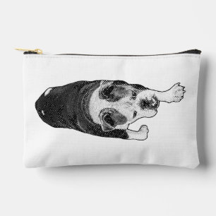 Pochette À Accessoires Chien de manga en marche ajoute du punch à la rout