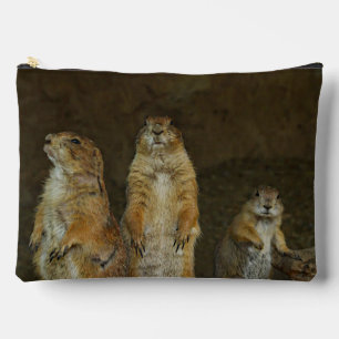 Pochette À Accessoires Chiens de Prairie Adorables