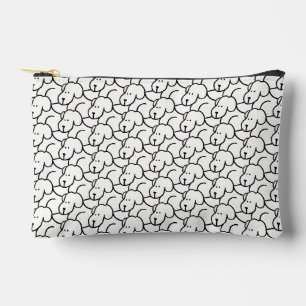 Pochette À Accessoires Chiens drôles de dessin animé assis