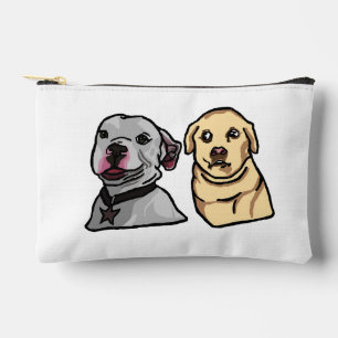 Pochette À Accessoires Chiens Mignons Mèmes
