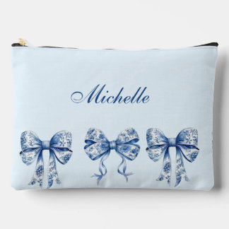 Pochette À Accessoires Chinoiserie Bow Coquette (grande taille)