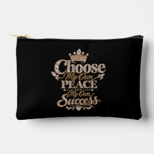 Pochette À Accessoires Choisissez ma propre paix et mon propre succès