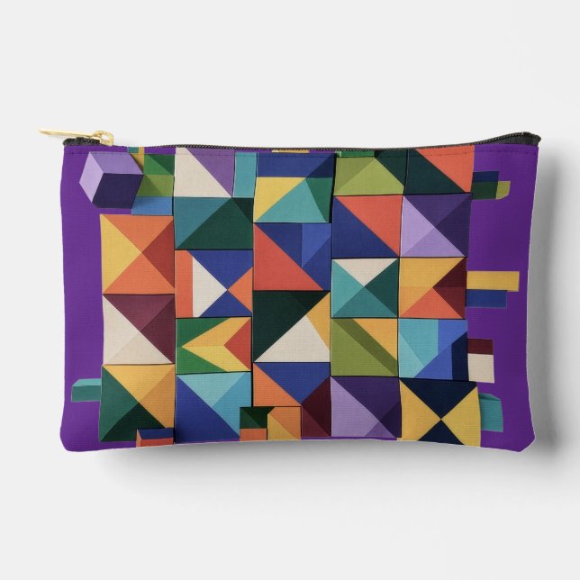 Pochette À Accessoires Chromatic Structure (Recto)