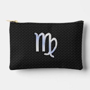 Pochette À Accessoires Chrome Comme Virgo Zodiac Connexion peau de serpen