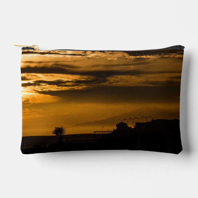 Pochette À Accessoires Ciel doré (Recto)