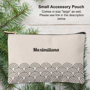Pochette À Accessoires Ciment de Charbon - Arches Glam Petit Accessoire P