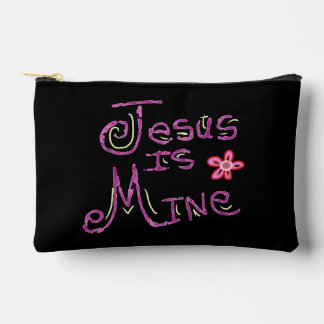 Pochette À Accessoires Citation chrétienne personnalisée Jésus est à moi