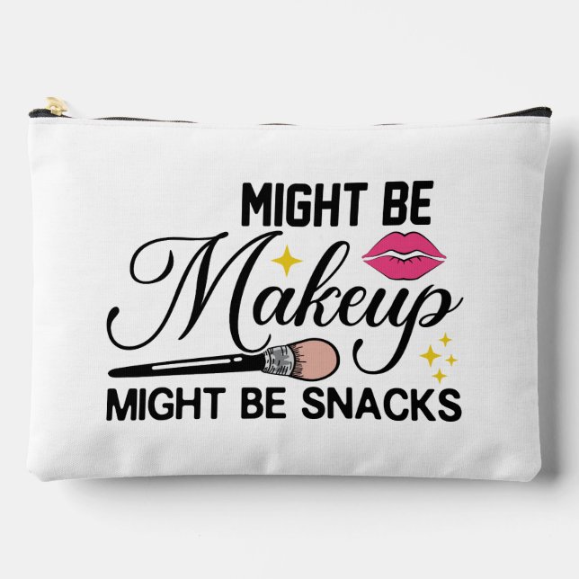 Pochette À Accessoires Citation de Maquillage (Recto)