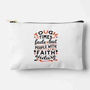 Pochette À Accessoires Citations pour les moments difficiles mais la foi