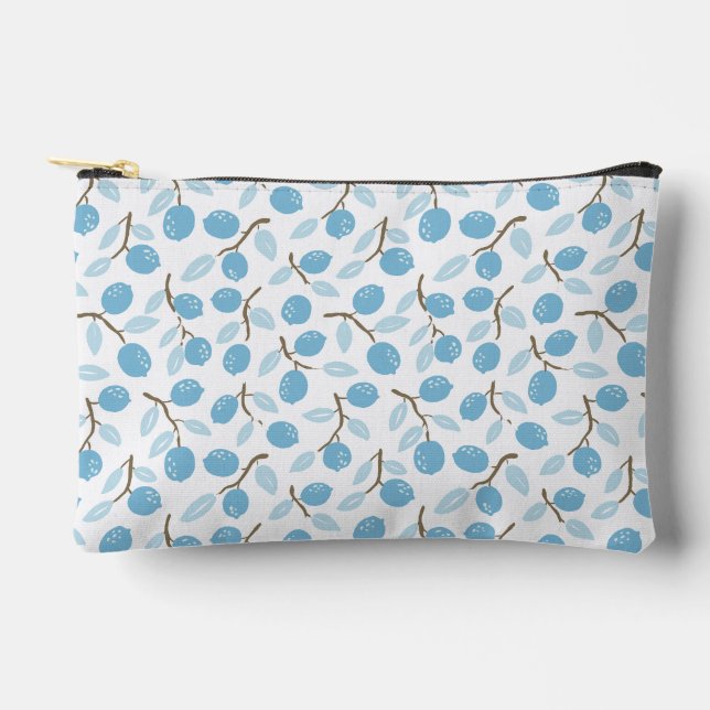 Pochette À Accessoires Citrus Charme bleu (Recto)