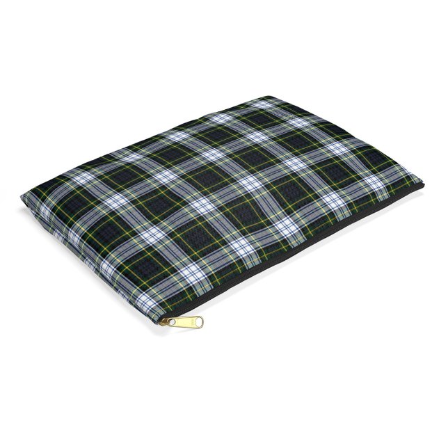 Pochette À Accessoires Clan Plaid Classique Gordon Rustic Tartan (Rustic Plaid Gordon Tartan White Green Check Accessory Pouch)