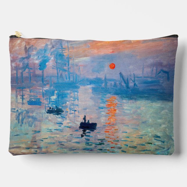 Pochette À Accessoires Claude Monet - Impression, lever de soleil (Recto)