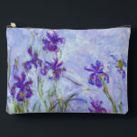 Pochette À Accessoires Claude Monet - Lilac Irises / Iris Mauves<br><div class="desc">Lilac Irises / Iris Mauves - Claude Monet,  1914-1917</div>
