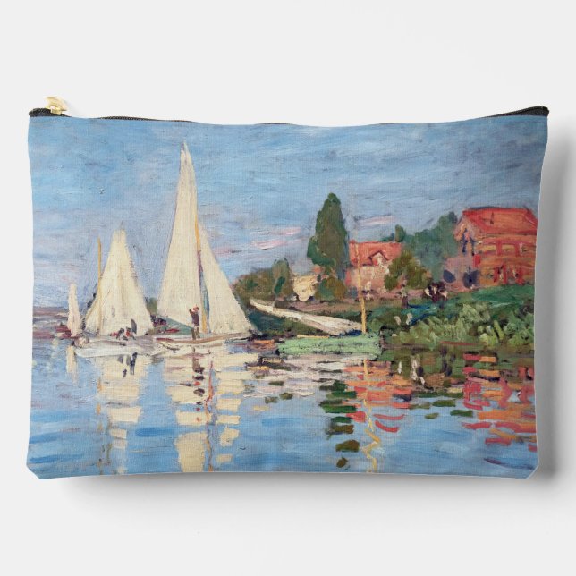 Pochette À Accessoires Claude Monet - Regattas à Argenteuil (Recto)